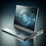 "Close-up view of the Acer Chromebook Plus Spin 714 showcasing its sleek design, versatile 2-in-1 functionality, and vibrant display, emphasizing its features for AI integration in a comprehensive overview."
