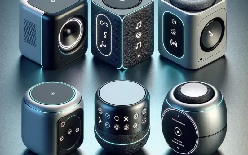 "Top Google Assistant Smart Speakers of 2025 lineup showcasing advanced features and sleek designs, highlighting the future of home audio technology."