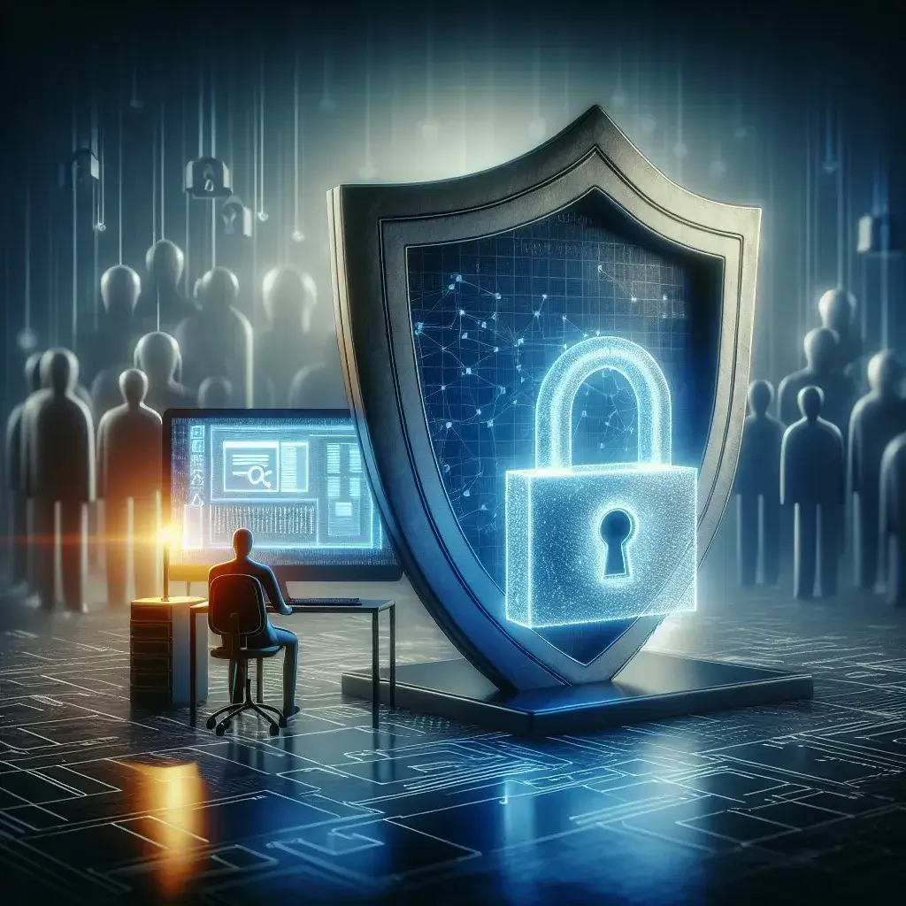 "Person using a smartphone while reviewing tips to protect against social engineering scams, highlighting the importance of cybersecurity awareness."